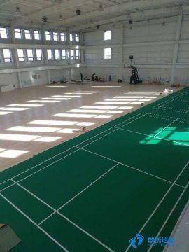 羽毛球館運動木地板、楓樺木材質(zhì)