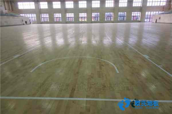 學(xué)校籃球場館地板標準尺寸