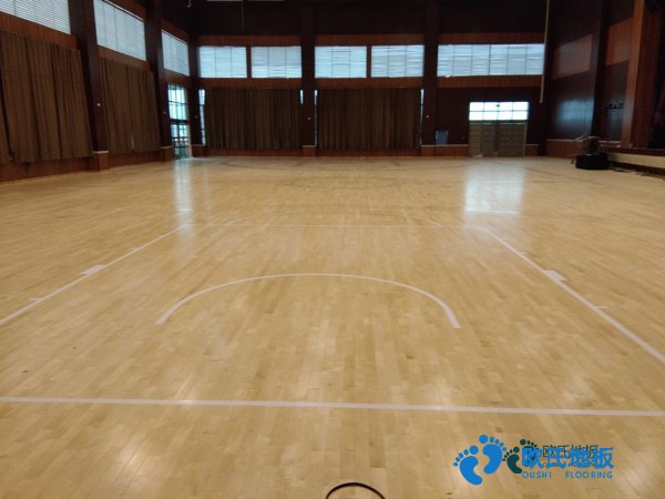 學(xué)?；@球場館地板檢測方法