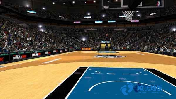 質(zhì)量好籃球場(chǎng)館木地板施工步驟