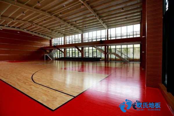 學(xué)?；@球場(chǎng)地地板耐磨層