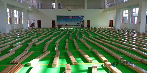 25厚籃球運(yùn)動木地板環(huán)保嗎