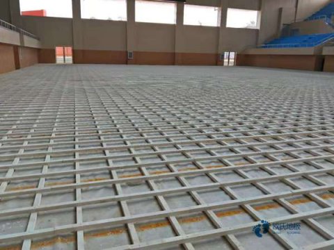 25厚運(yùn)動(dòng)木地板工藝流程