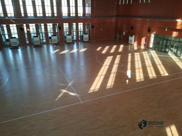 25厚運(yùn)動木地板檢測報(bào)告