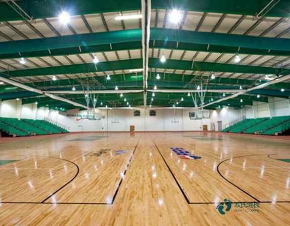 國產(chǎn)運(yùn)動場館木地板1