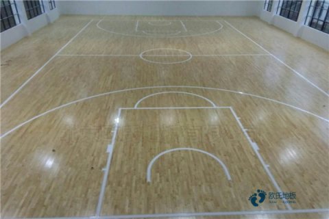 實木體育地板結(jié)構(gòu)參數(shù)尺寸